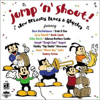 the album cover for Jump Nshout New Orleans B - Jump N Shout