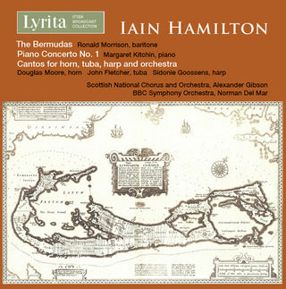the album cover for Iain Hamilton / Morrison,Ronald / Moore,Douglas - Iain Hamilton: The Bermudas