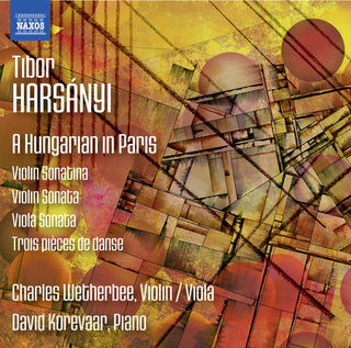 the album cover for Tibor Harsanyi / Wetherbee,Charles - Tibor Harsanyi: Hungarian In Paris