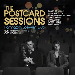 the album cover for Harrington/Loewen Duo - Postcard Sessions