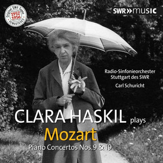 the album cover for CLARA HASKIL - Clara Haskil Plays Mozart