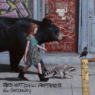 the album cover for Red Hot Chili Peppers - The Getaway