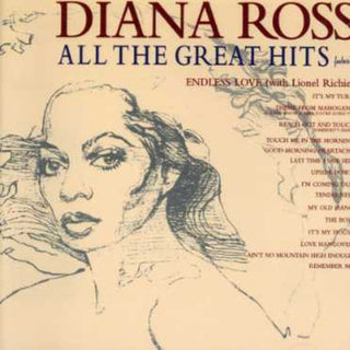 the album cover for Diana Ross - All The Great Hits [Remastered]