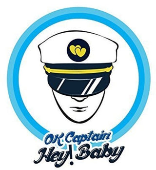 the album cover for OK Captain - Hey Baby