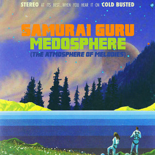 the album cover for Samurai Guru - Medosphere