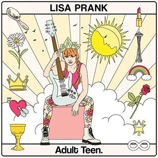 the album cover for Lisa Prank - Adult Teen