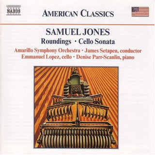 the album cover for James Setapen - Roundings: Symphonic Suite / Cello Sonata