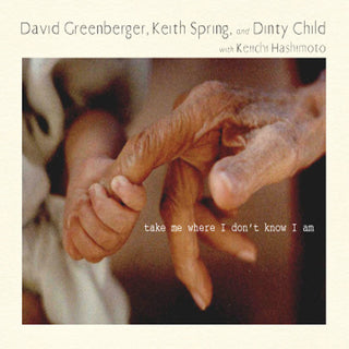 the album cover for David Greenberger / Spring,Keith / Dinty Child - Take Me Where I Don't Know I Am