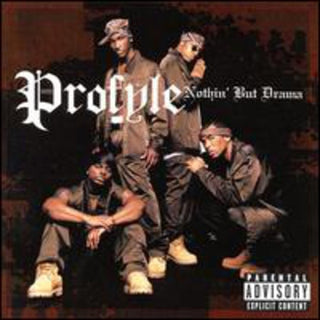 the album cover for Profyle - Nothin' But Drama