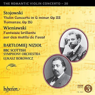 the album cover for Nizio,BartOmiej - The Romantic Violin Concerto, Vol. 20