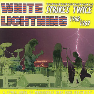 the album cover for White Lightning - Strikes Twice (1968-1969)
