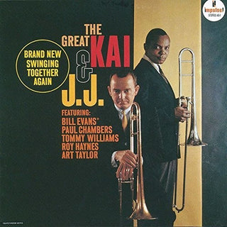 the album cover for J.J. Johnson - Great Kai & J.J. (Shm) (Jpn)