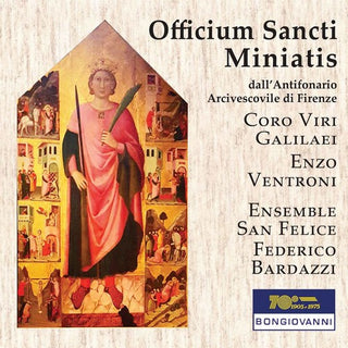 the album cover for E Ventroni / Bardazzi,Federico - Officium Sancti Miniatis