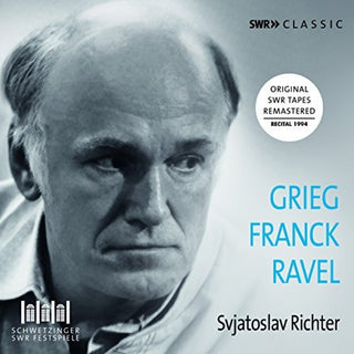 the album cover for Grieg / Franck / Ravel - Piano Recital 1994