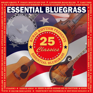 the album cover for Essential Bluegrass - 25 Classics / Various - Essential Bluegrass - 25 Classics / Various