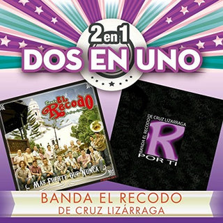 the album cover for Banda El Recodo De Cruz Lizarraga - 2en1
