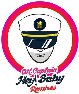 the album cover for OK Captain - Hey! Baby