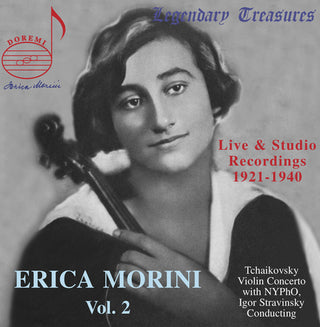 the album cover for Michael Raucheisen - Erica Morini 2 (1921-1940)