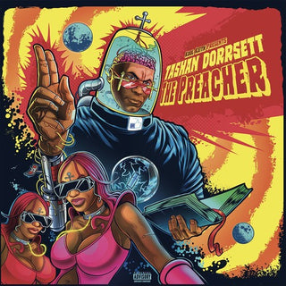 the album cover for Kool Keith Presents Tashan Dorrsett - The Preacher