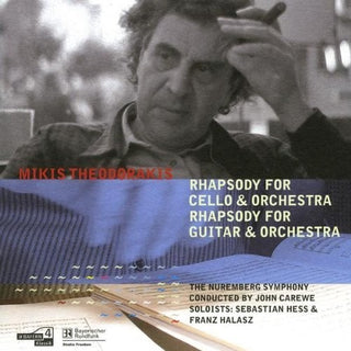the album cover for Theodorakis / Halasz / Hess / Carewe - Rhapsodies For Cello & Guitar