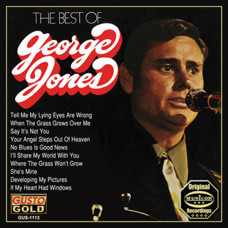 the album cover for George Jones - Best Of George Jones