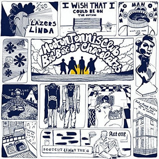 the album cover for Hooton Tennis Club - Big Box Of Chocolates