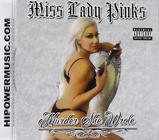 the album cover for Miss Lady Pinks - Murder She Wrote