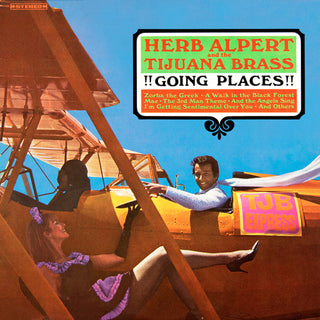 the album cover for Herb Alpert & Tijuana Brass - Going Places