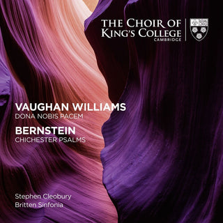the album cover for Williams / Tynan / Cleobury - Dona Nobis Pacem / Chichester Psalms