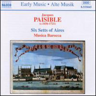 the album cover for J. Paisible - 6 Setts Of Aires