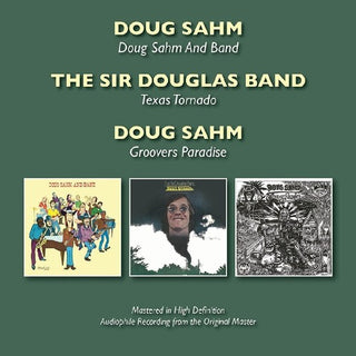 the album cover for Doug Sahm - Doug Sahm & Band / Texas Tornado / Groovers