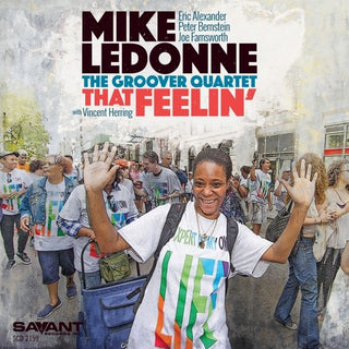the album cover for Mike Ledonne - That Feelin'