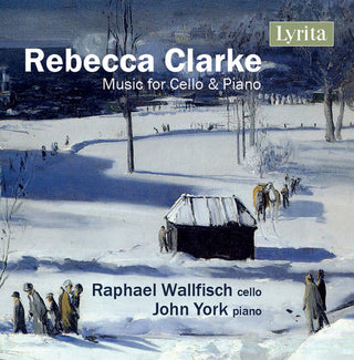 the album cover for RAPHAEL WALLFISCH - Rebecca Clarke: Music For Cello & Piano