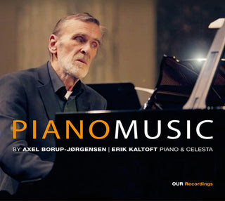 the album cover for G. Berg - Axel Borup - Jorgensen: Piano Music
