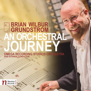 the album cover for Omega Studios Orchestra - Brian Wilbur Grundstrom: An Orchestral Journey