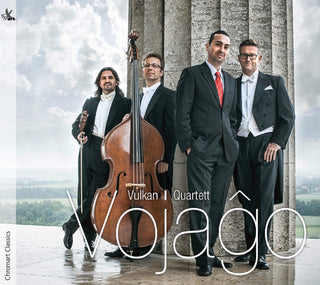 the album cover for Bixio / Di Capua / Vulkan Quartett - Vojago