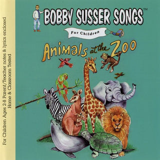 the album cover for The Bobby Susser Singers - Animals At The Zoo