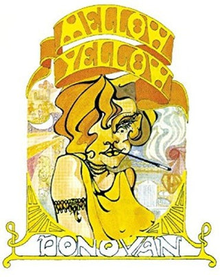 the album cover for Donovan - Mellow Yellow