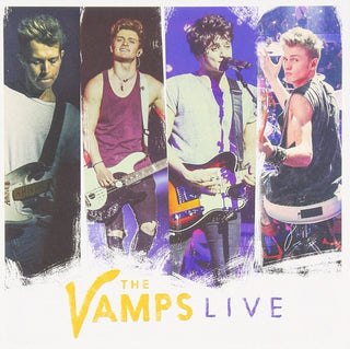 the album cover for The Vamps - Vamps: Live