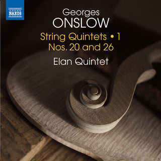 the album cover for Onslow / Elan Quintet - Georges Onslow: String Quintets Vol 1