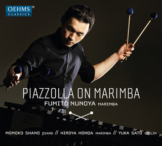 the album cover for Piazzolla / Nunoya / Honda / Shano - Piazzolla on Marimba