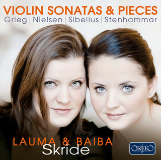 the album cover for Grieg / Nielsen / B Skride / Skride,L - Violin Sonatas & Pieces