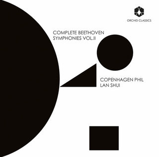 the album cover for L Beethoven / Copenhagen Phil / Shui - Beethoven: Complete Symphonies Vol 2