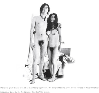 the album cover for John Lennon - Unfinished Music, No. 1: Two Virgins