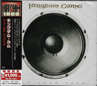 the album cover for Kingdom Come - In Your Face