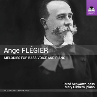 the album cover for Flegier / Schwartz / Dibbern / Demer - Flegier: Melodies for Bass Voice and Piano