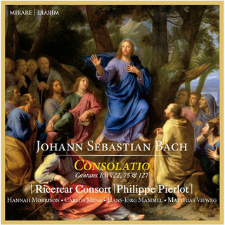 the album cover for Ricercar Consort - Bach: Consolatio