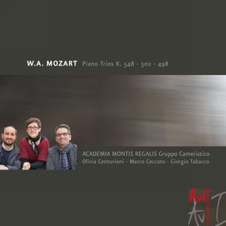 the album cover for Mozart / Centurioni / Ceccato / Tabacco - Piano Trios