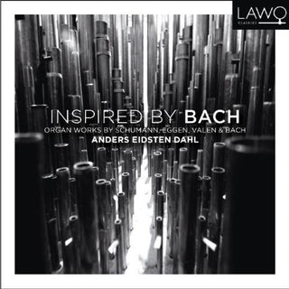 the album cover for Bach / Schumann / Eggen / Dahl - Inspired By Bach