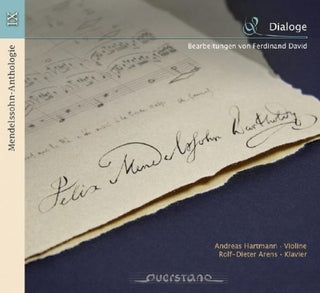 the album cover for Mendelssohn / Hartmann / Arens - V9: Anthology